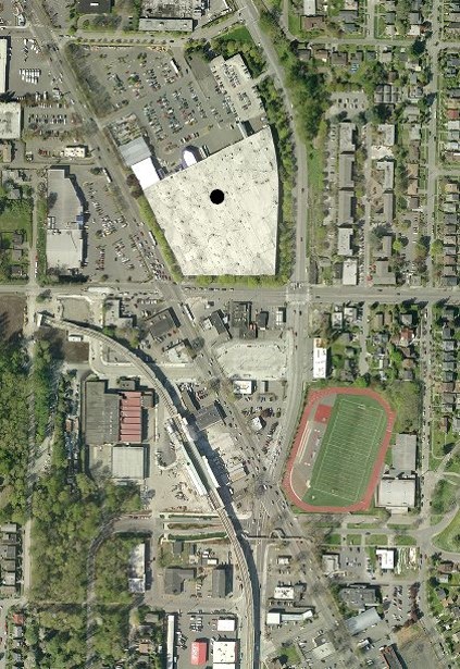 Mt. Baker Proposed Town Center Area Ariel View